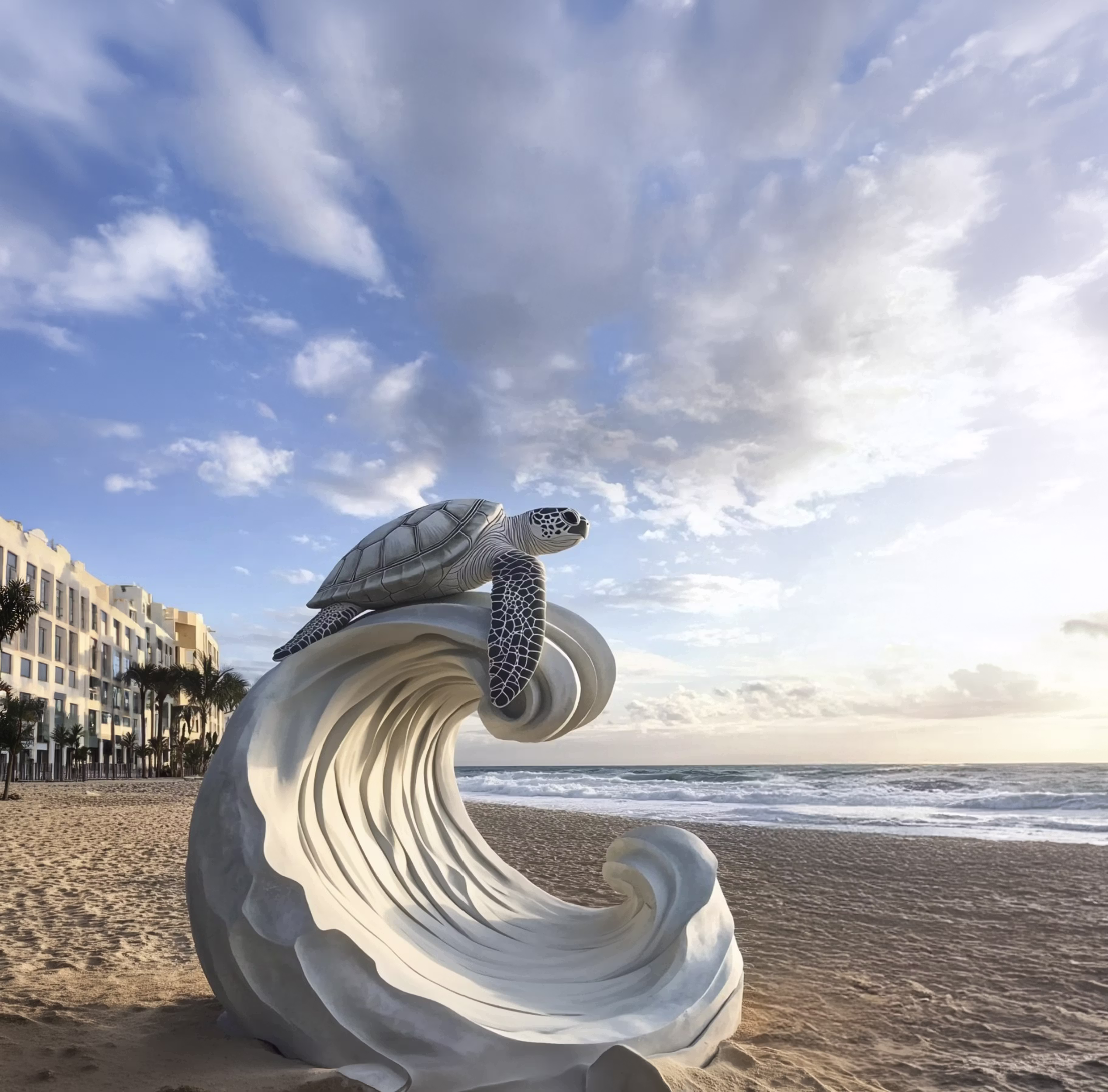 Malecon Playa Azul en Michoacán