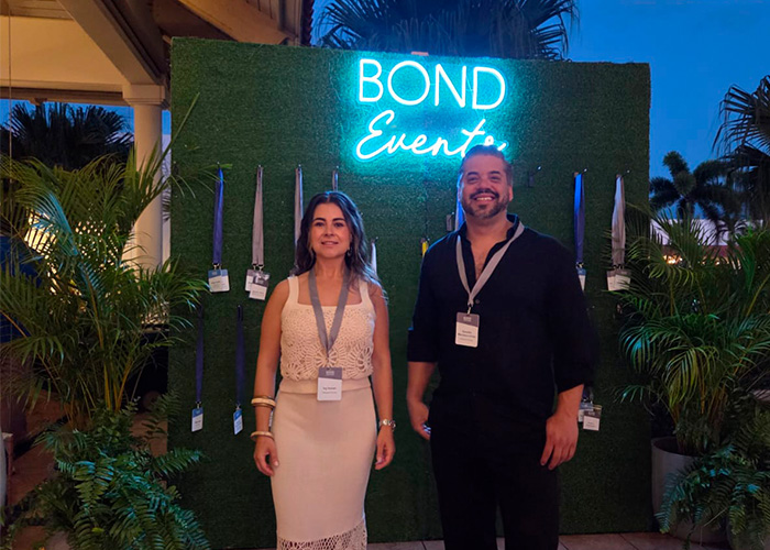 Ivy Inman Peraldi y Gerardo Minchaca Inman durante BOND Five Star LATAM 2026.